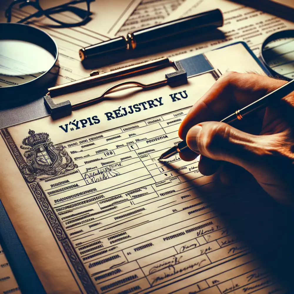výpis rejstříku
