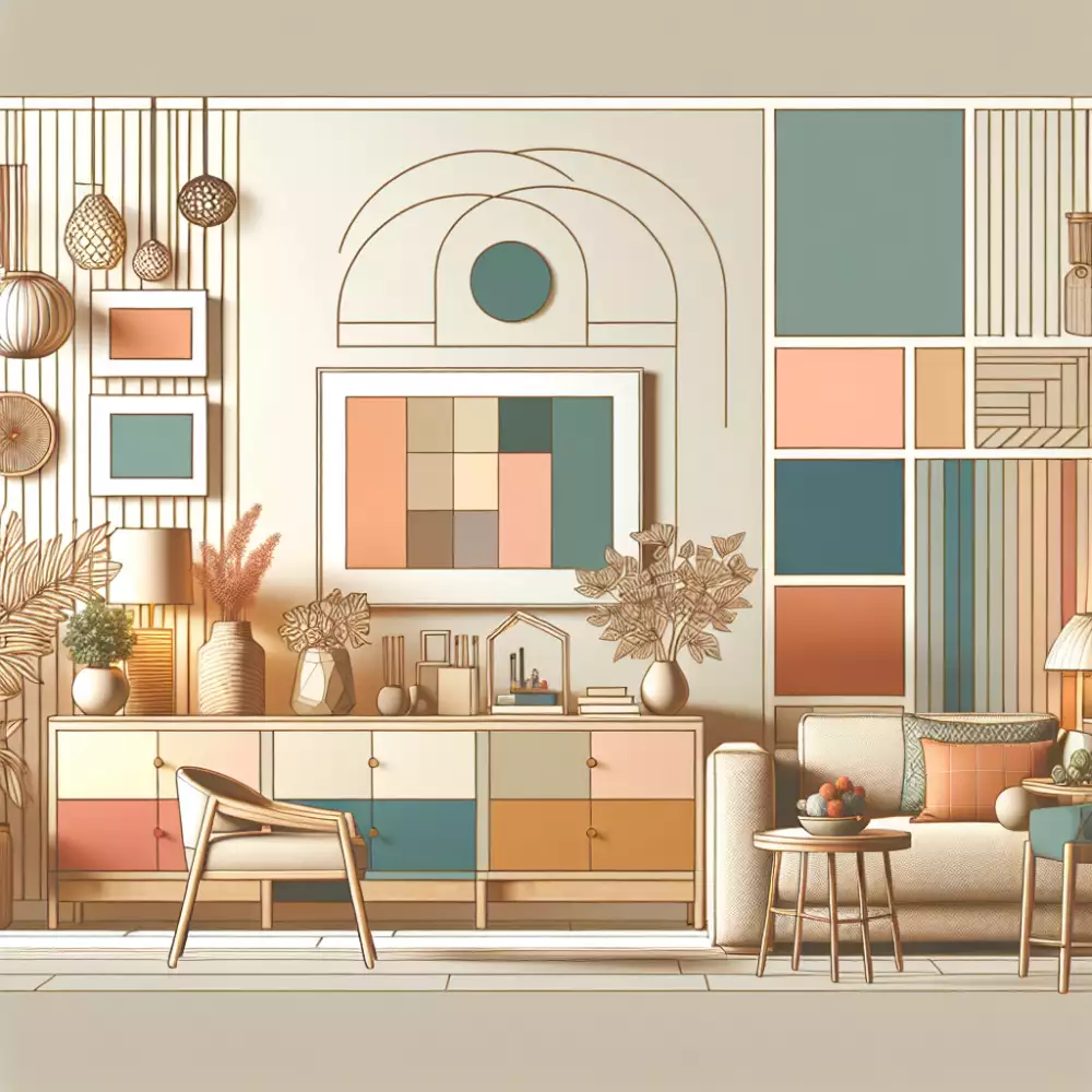 kombinace barev v interiéru