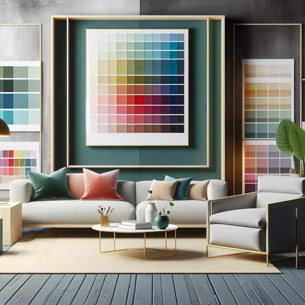 kombinace barev v interiéru